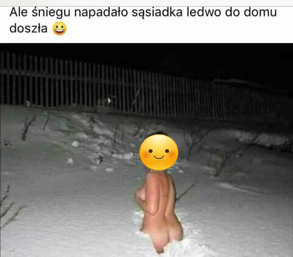 A u Was jak z zimmą? 😂😀 - znajom