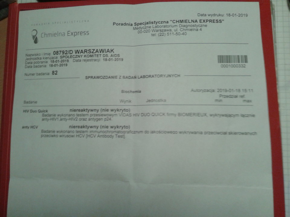 P cwelik wynik badania testów HIV i HCV 18.01.2019 g.21.21.jpg - Wawa48