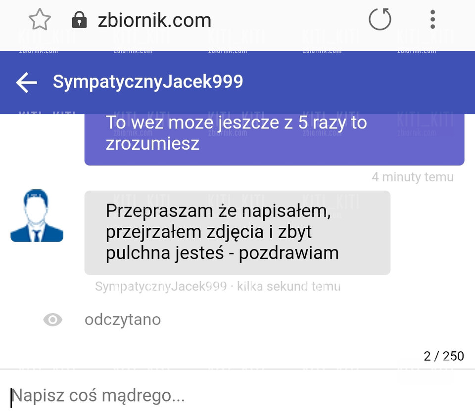 Kolejny który nie umie czytać... - Kiti_Kiti