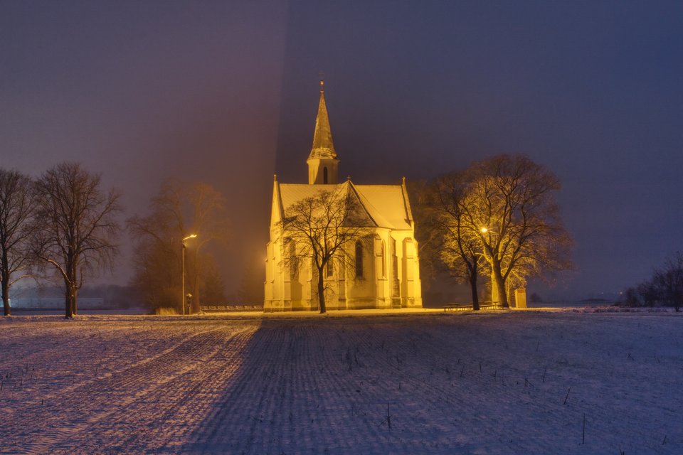 zimowa noc na polu - marquiz