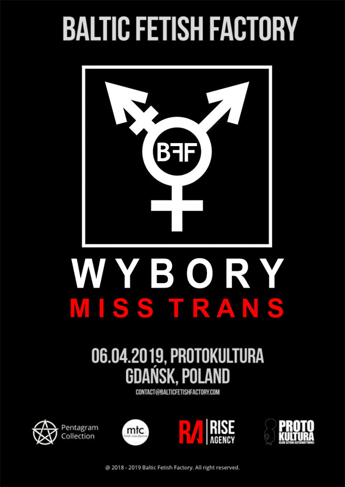 Baltic Fetish Factory 2019 Wybory Miss Trans na evencie - BalticFetishFactory