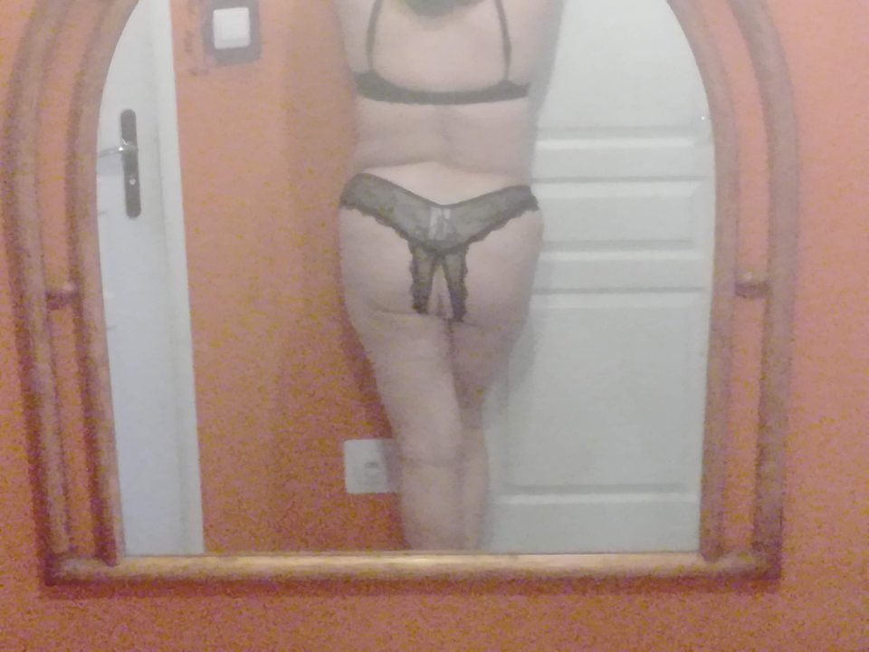 Komplet bielizny w lustrze - Celeste