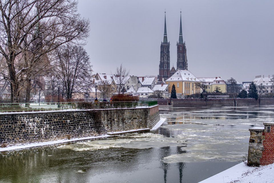 zimowy Wrocław to rzadkość - marquiz