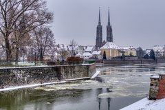 zimowy Wrocław to rzadkość