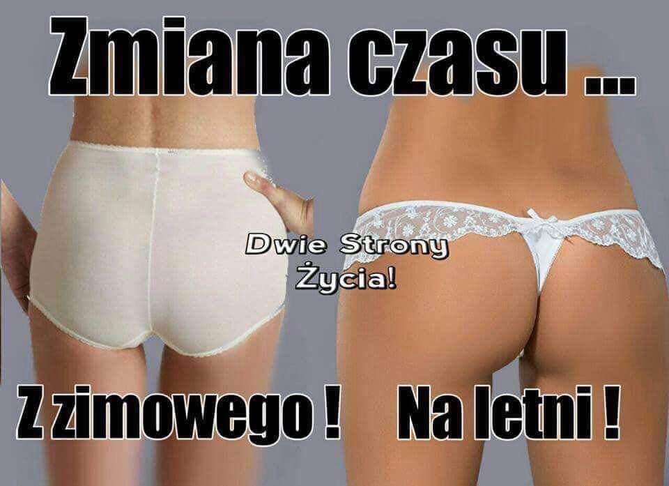 Przypominam dzisiaj w nocy godzin mniej na bzykanie. - DiabelPiszczalka
