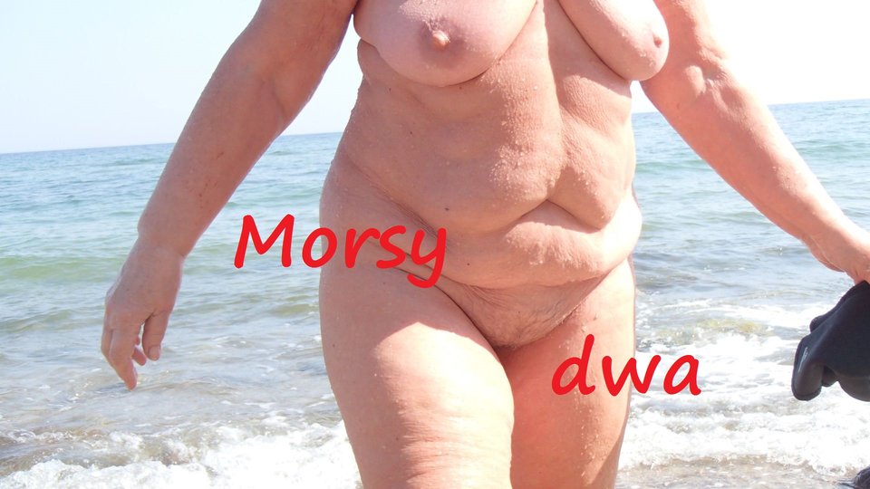 Plaża 6 kwietnia 2019 roku. - Morsy_dwa