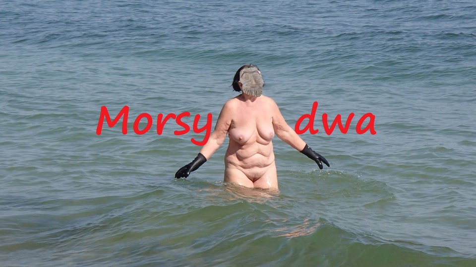 Plaża 6 kwietnia 2019 roku. - Morsy_dwa