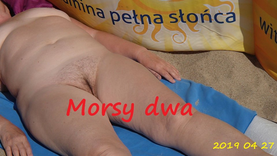 Plaża. - Morsy_dwa