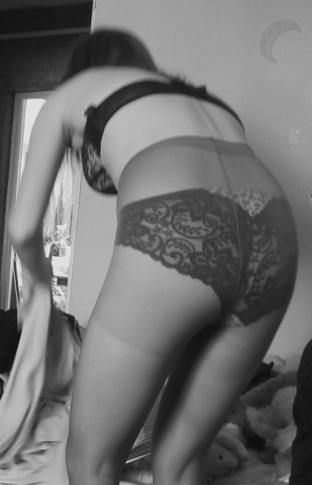 Czarna bielizna... - hansetka