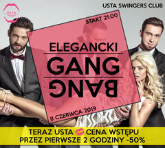 8.06 - Elegancki Gangbang w USTA SWINGERS CLUB!!!