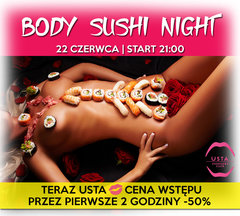 22.06 - BODY SUSHI SEX PARTY W USTA SWINGERS CLUB!!
