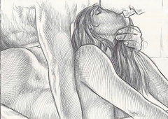 Namiętny buziak dla pewnej Pani A.