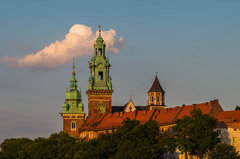 W cieple zachodzącego słońca