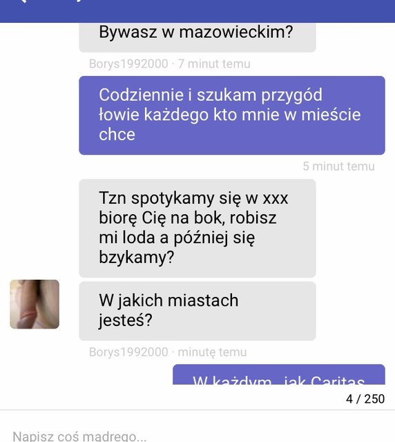 moje ulubione pytanie: „ bywasz w ...” - IIroniaa