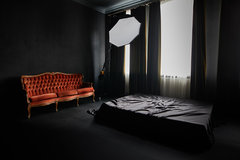 moje studio - black room