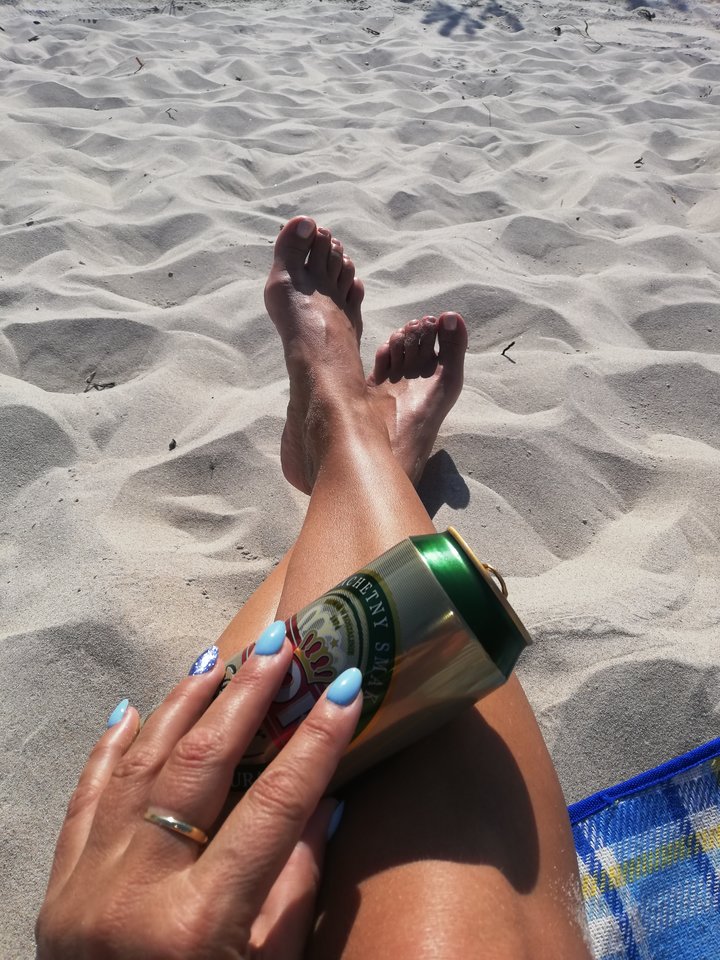 Gorąca plaża--Grzybowo - pozpara