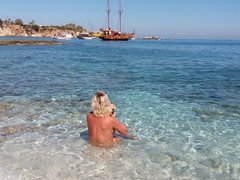 Slonko w górze zapier...,dziewcze w wodzie dupę moczy, qva jak