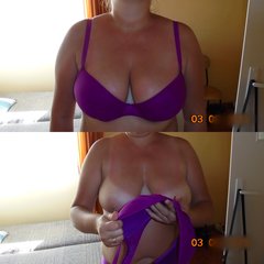 Jednen komplement i już odsłania kurwie cycki