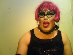 Szminki kolczyk w języczku. Trans.-Paola