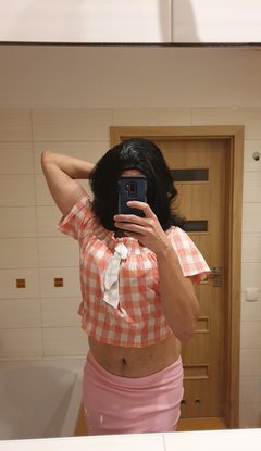 Jak wyglądam w różu?:)