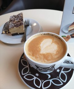 Kawusia i coś słodkiego ☕🥧