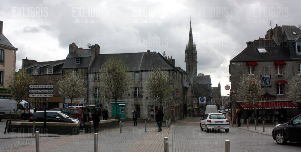 Jesień u żabojadów - exlibris