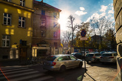 Słońce wypadło zza rogu ;)