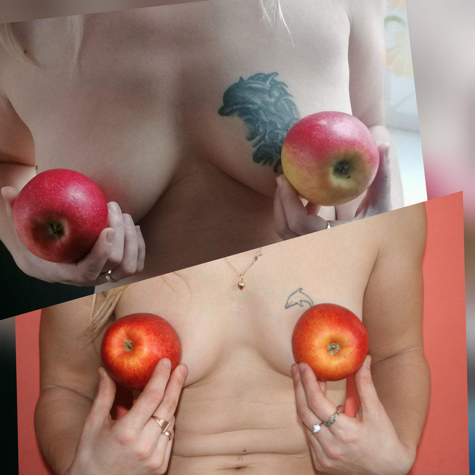 Delfinek kiedyś i dziś 😜 - blondi1983