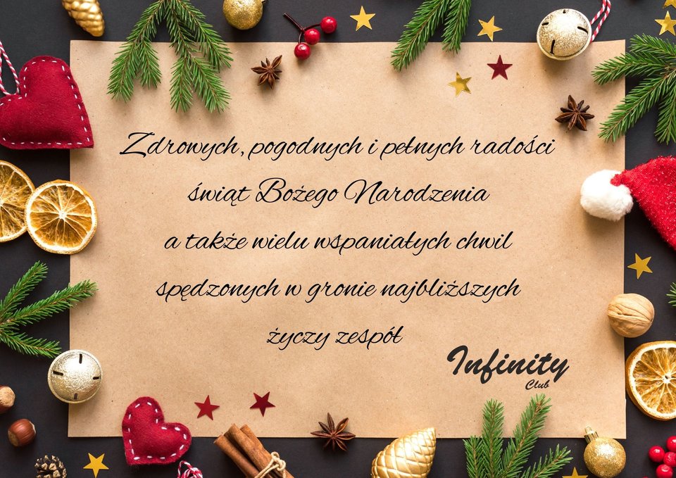 Życzenia InfinityClub - InfinityClub