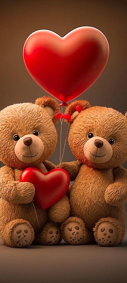 Sevimli Oyuncak Ayılar Duvar Kağıdı - Cute Teddy B.jpeg.jpg - Czarodzieje_alfa