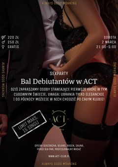 2 MARCA - Bal Debiutantów w ACT - SexParty