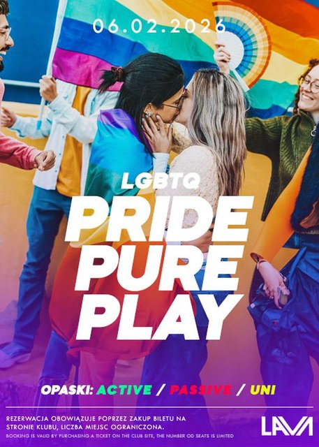 06.02.2026 r. - PRIDE PURE PLAY LGBTQ+ BI - LavaClub