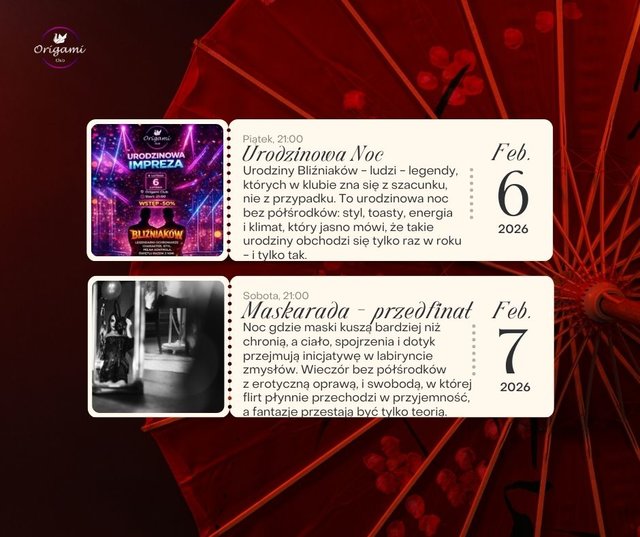 NAJBLIŻSZY WEEKEND W ORIGAMI CLUB!.jpg - Origamiclub