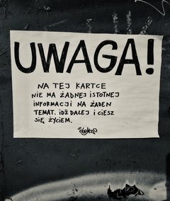UWAGA !