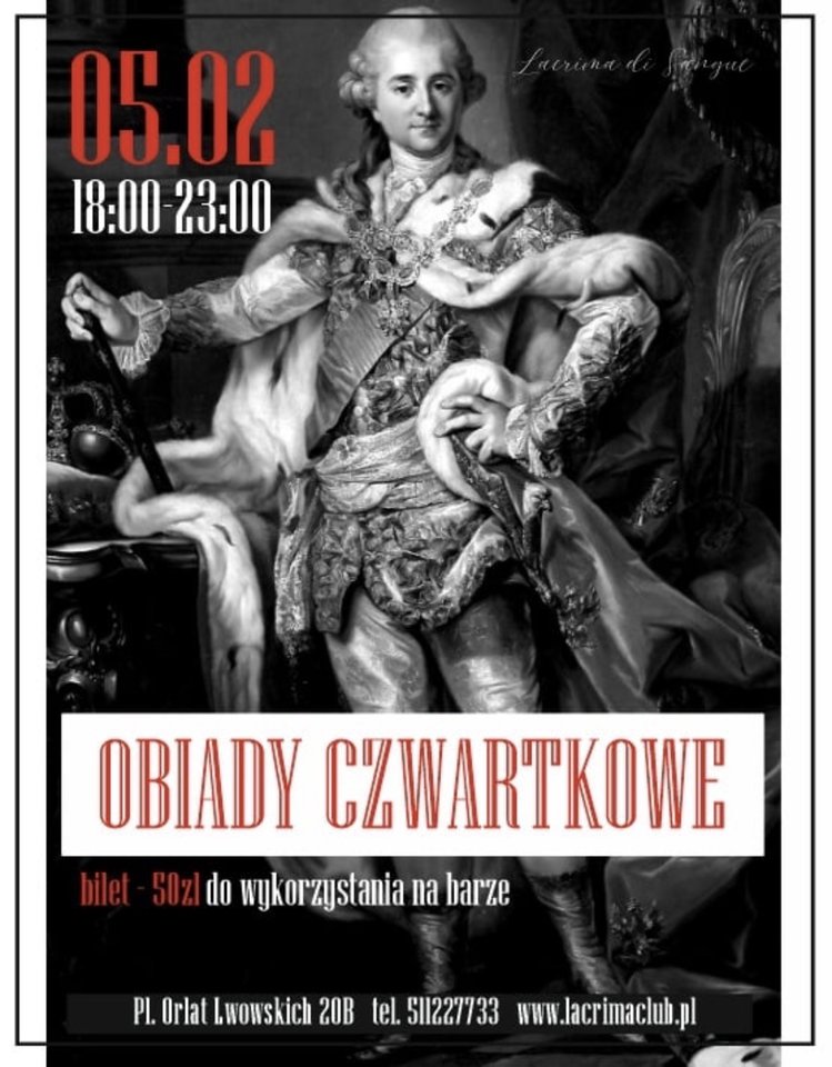 CZWARTKOWY OBIAD - LaCrimadiSangue