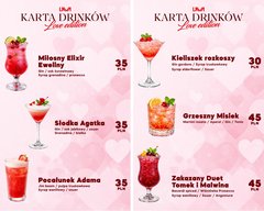 LUTOWA KARTA DRINKÓW LOVE EDITION