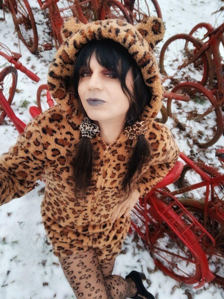 Zimowe pedałowanko hihi - HARDCORELLA69