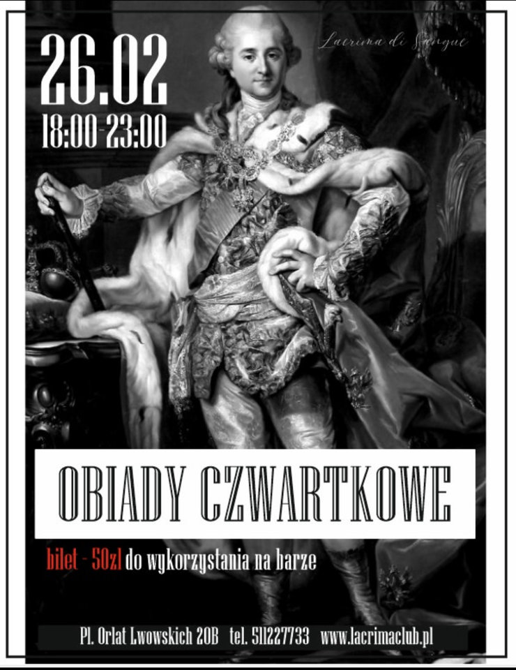 CZWARTKOWY OBIAD - LaCrimadiSangue