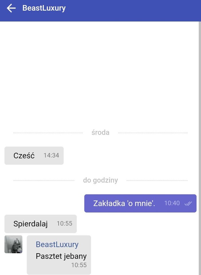 Kolejny cham - jagdzianka