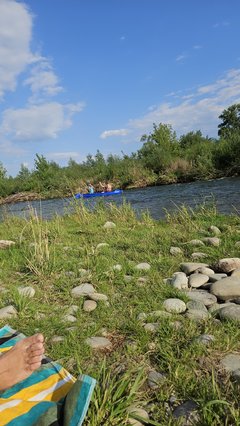 Naga plaża w Stadłach 21.07.2025