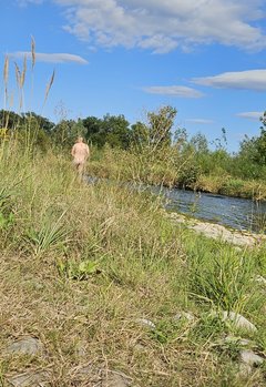 Naga plaża w Stadłach 31.07.2024