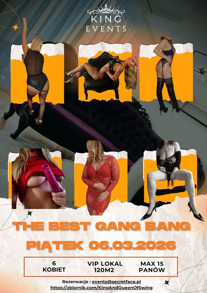 06.03.2026 Piątek Gang Bang Apartament - KingAndQueenOfSwing
