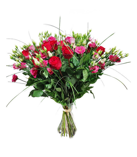 bukiet-kwiatow-rozowa-eustoma-roze.jpg - MalzKrakowOnaBi