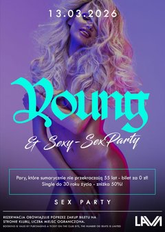 13.03.2026 r. - YOUNG & SEXY - SEX PARTY