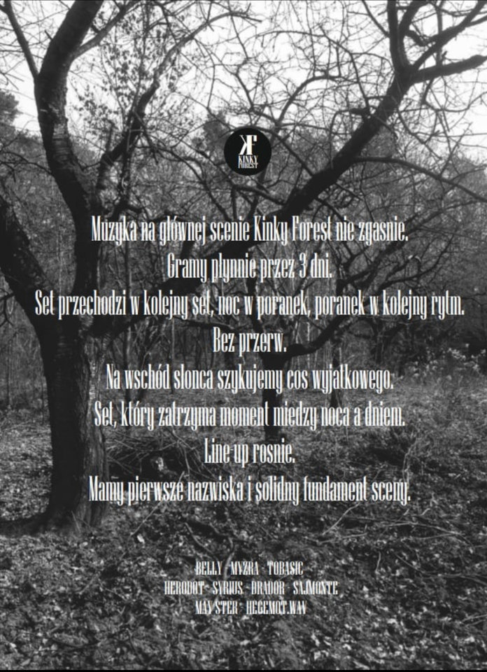 KINKY FOREST 14/16 sierpnia - LaCrimadiSangue