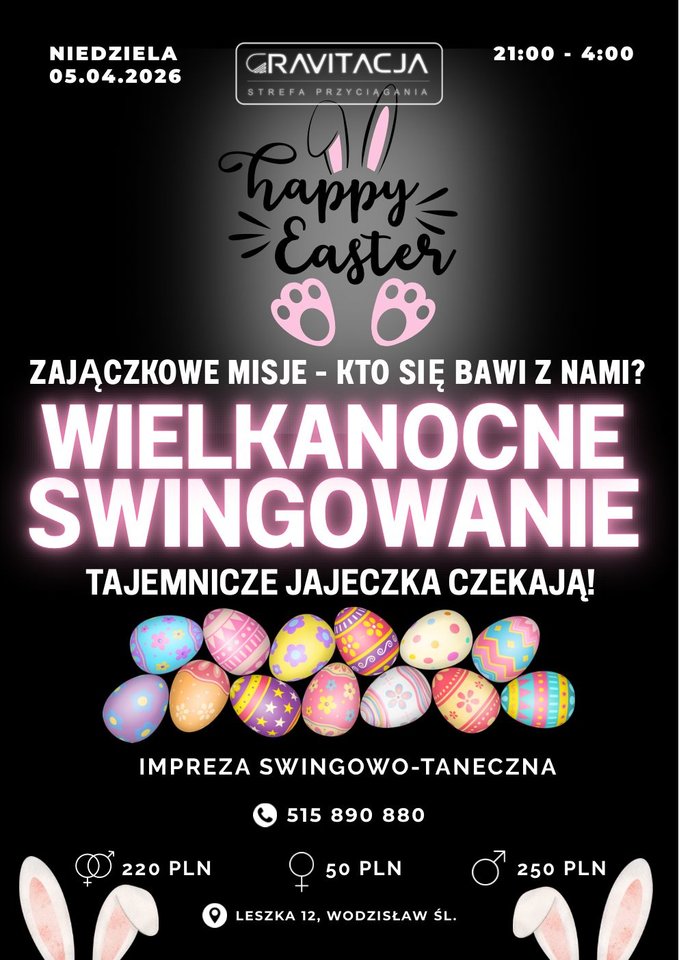 Wielkanocne Swingowanie - ClubGravitacja